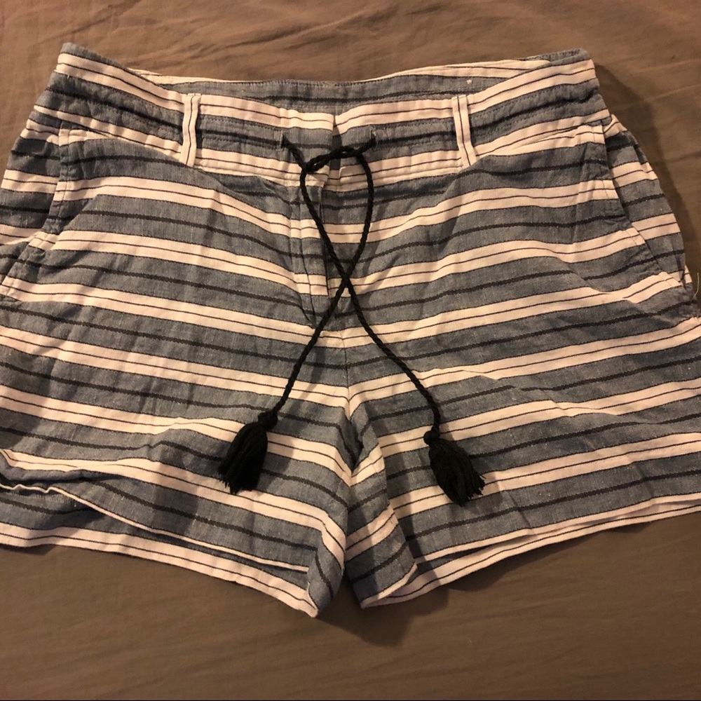 Loft striped shorts